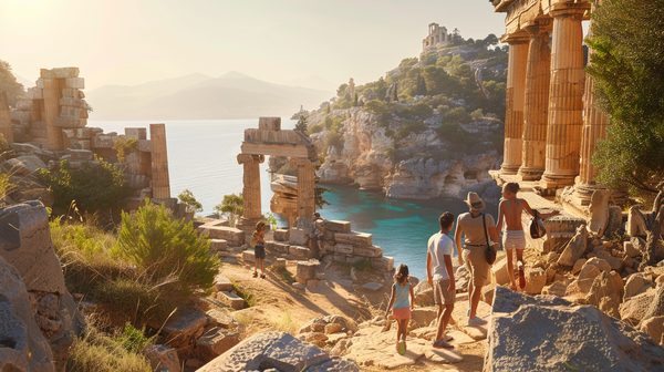 Grèce en famille: aventure de 9 nuits avec Tribu Explorateurs