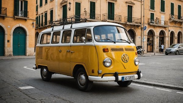 Louer un combi en corse : explorez ajaccio en vw vintage
